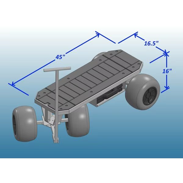 Kahuna Wagons-eFoil Board Buggy, Kahuna Wagons, Mfr#: EFBB